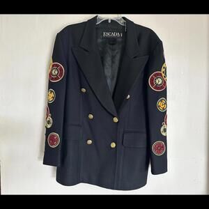 RARE Escada by Margaretha Ley Blazer Sz US10 (uk42 Jacket